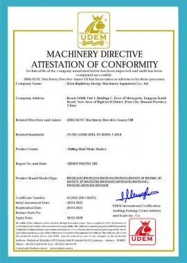 振動篩歐盟CE認(rèn)證