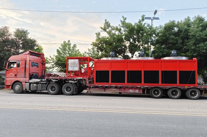 第二代泥漿冷卻系統(tǒng)交付客戶(hù)