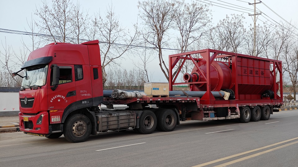 2套BWGT1500大型滾筒篩交付埃及客戶