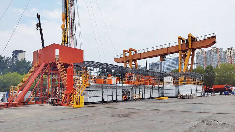 正道能源 ZJ40 鉆機固控系統(tǒng)交付中東卡塔爾客戶